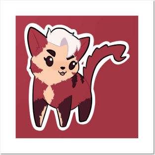 scorpia cat Posters and Art